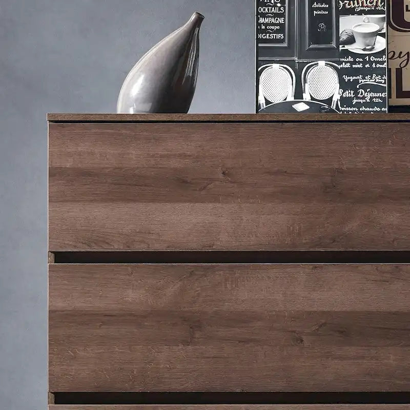 Four-Drawer Modern Wooden Cabinet