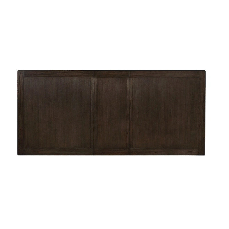 94-Inch Wooden Extendable Dining Table